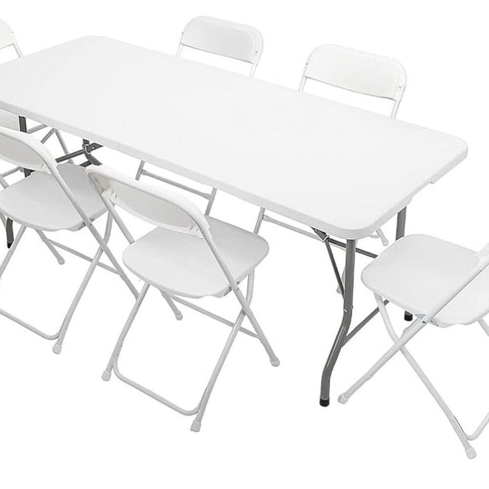 Tables and chairs
